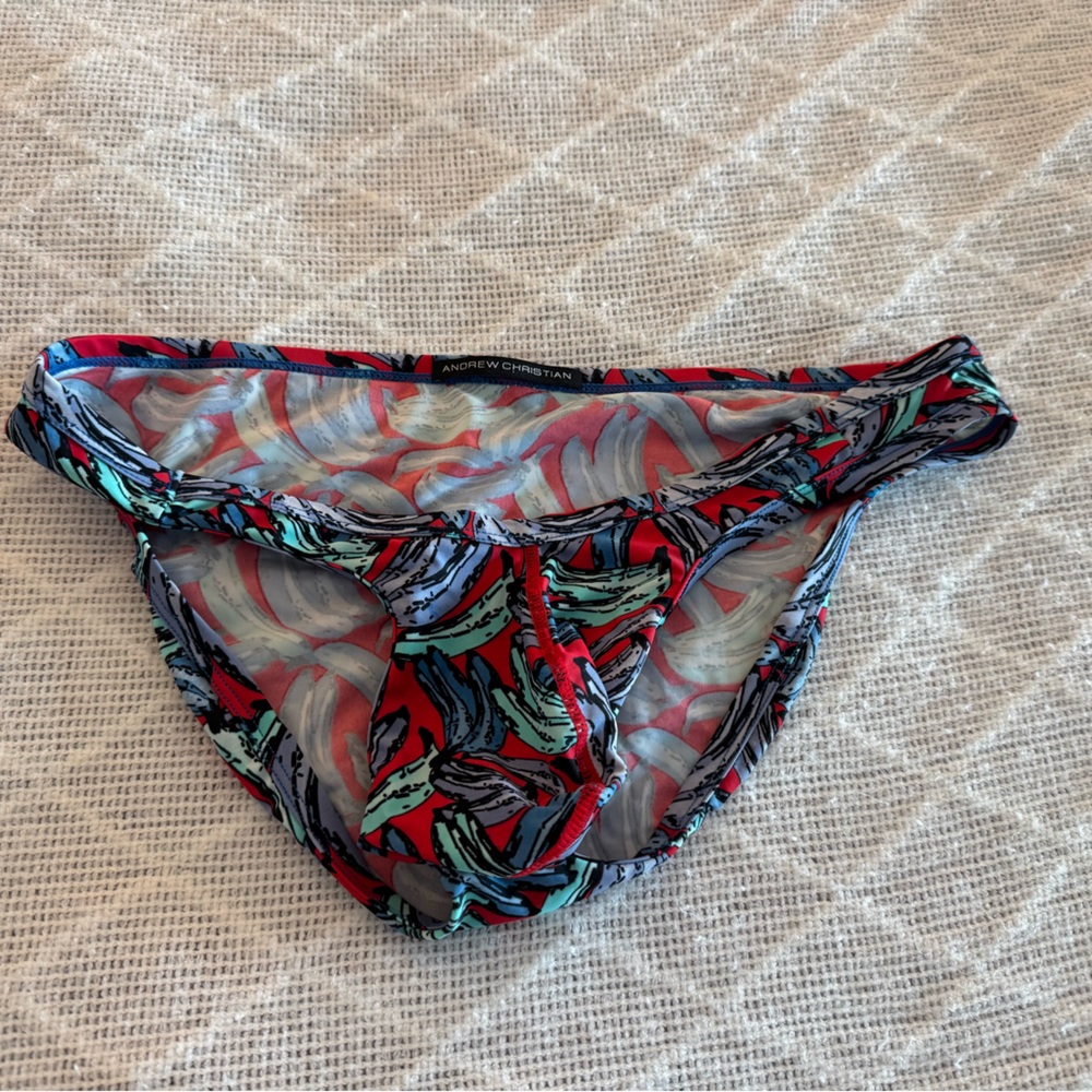 Andrew Christian Tropical Banana Swimsuit
